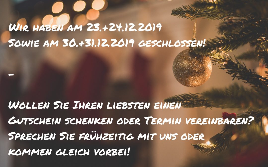 Weihnachten / Silvester 2019